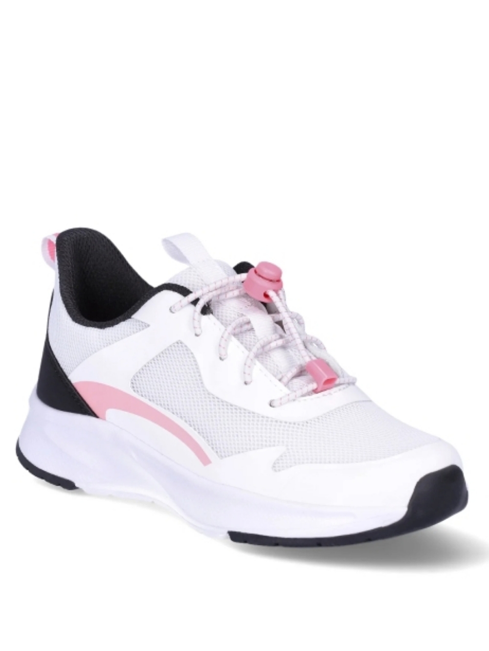 Athletic Works Sneakers Bungee Mesh Jogger Big Girls Sz 5 Wmns 6.5